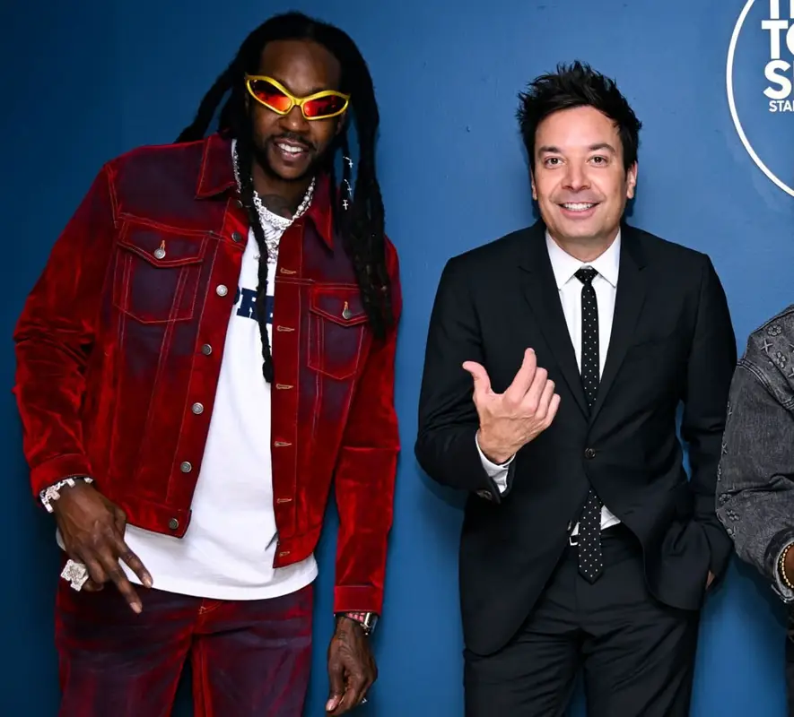 2 Chainz outfit in Cout De La Liberte and Balenciaga, 2023