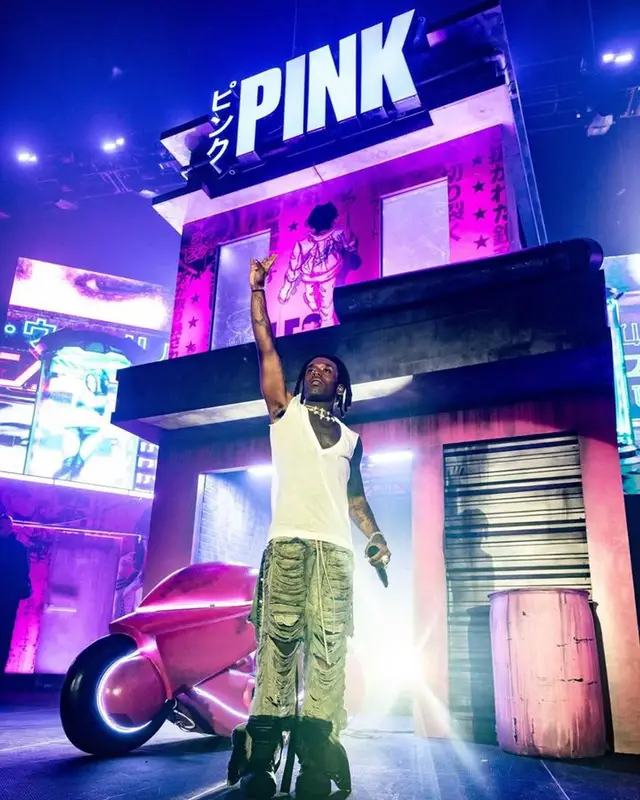 Lil Uzi Vert outfit in Rick Owens, 2023