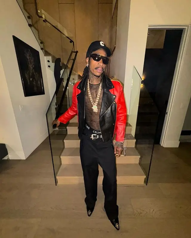 Wiz Khalifa outfit in Celine, 2023