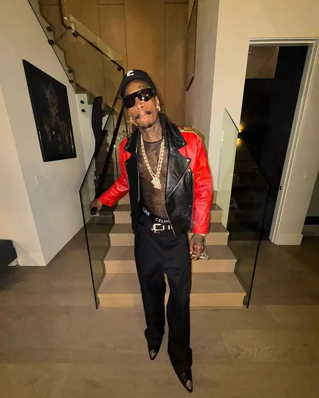 Wiz Khalifa outfit in Celine, 2023