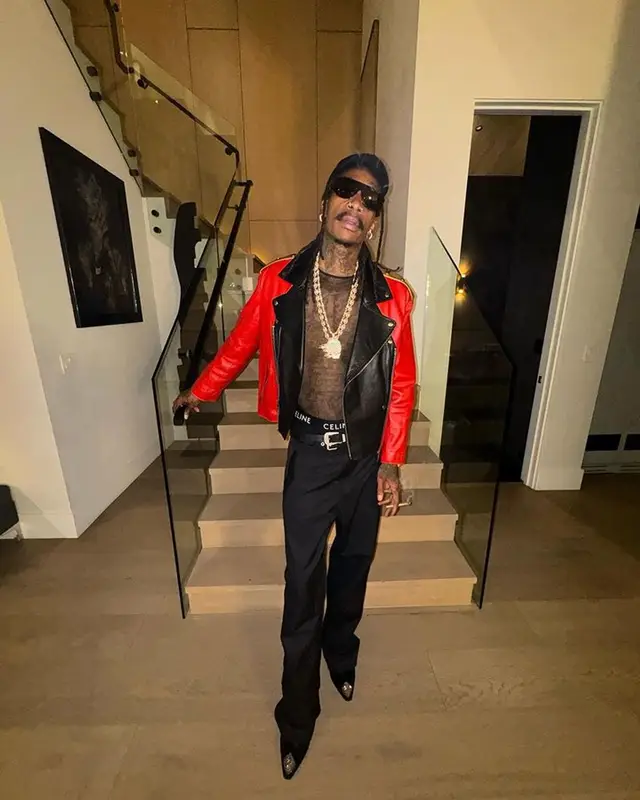 Wiz Khalifa outfit in Celine, 2023