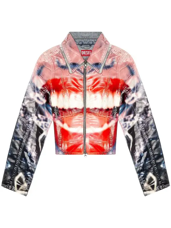 Diesel De-Smily Cropped Jacket $1275