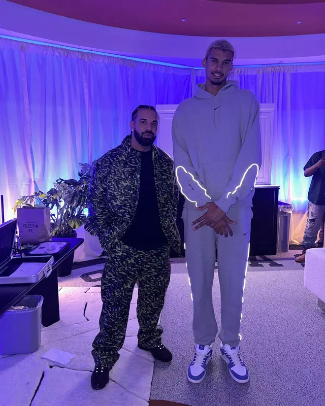 Victor Wembanyama outfit in Nike and Nocta, 2023