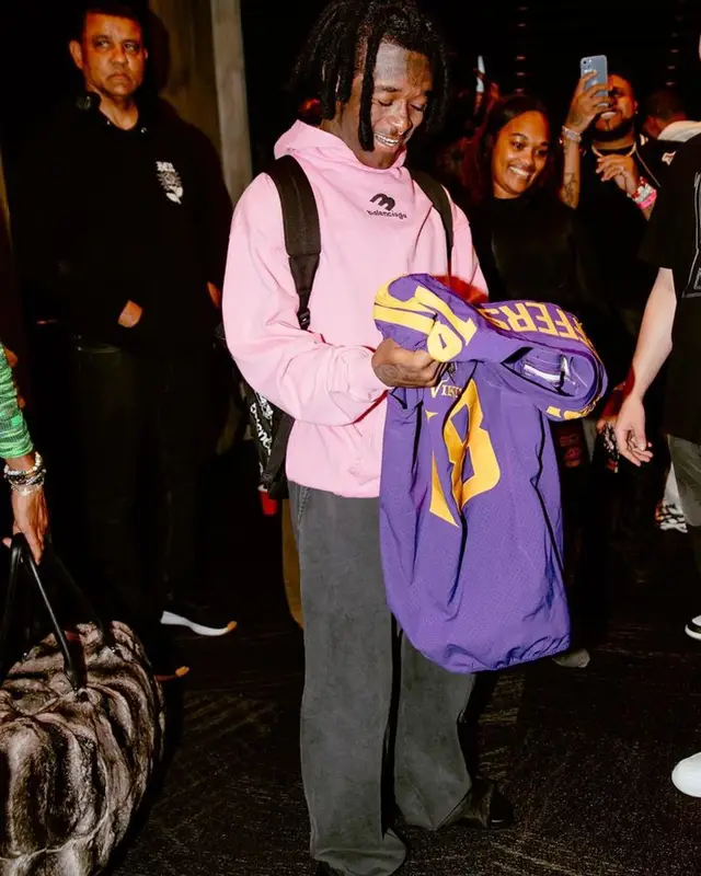 Lil Uzi Vert outfit in Balenciaga, 2023