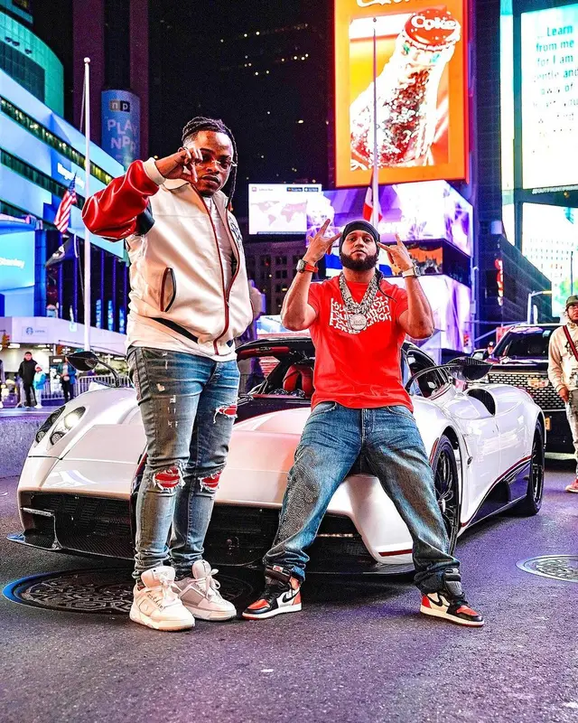 El Alfa El Jefe outfit in Louis Vuitton, Givenchy, and Nike, 2023