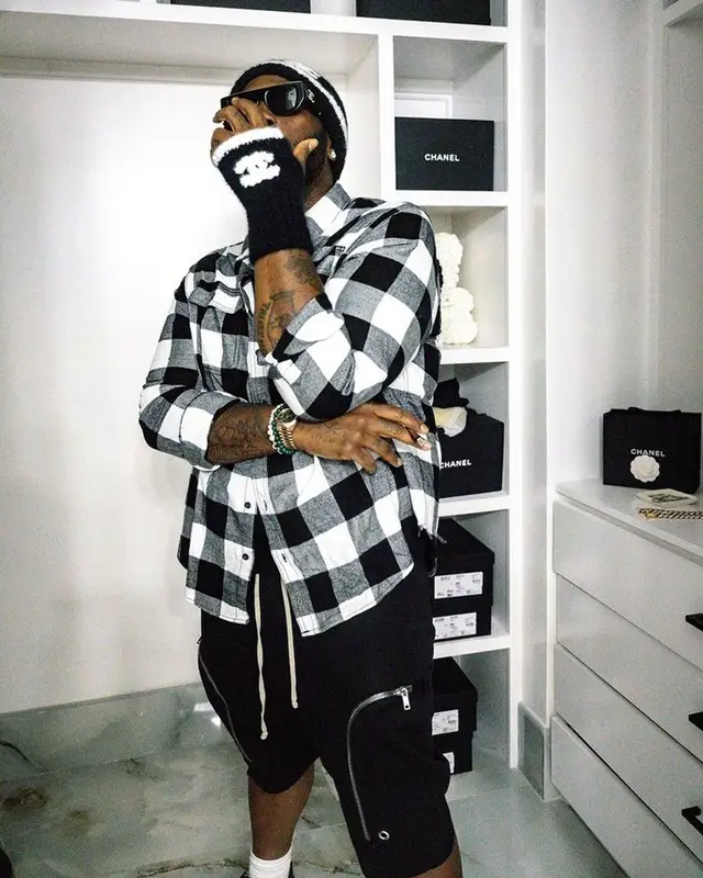 Peezy outfit in Rick Owens and Chanel, 2023