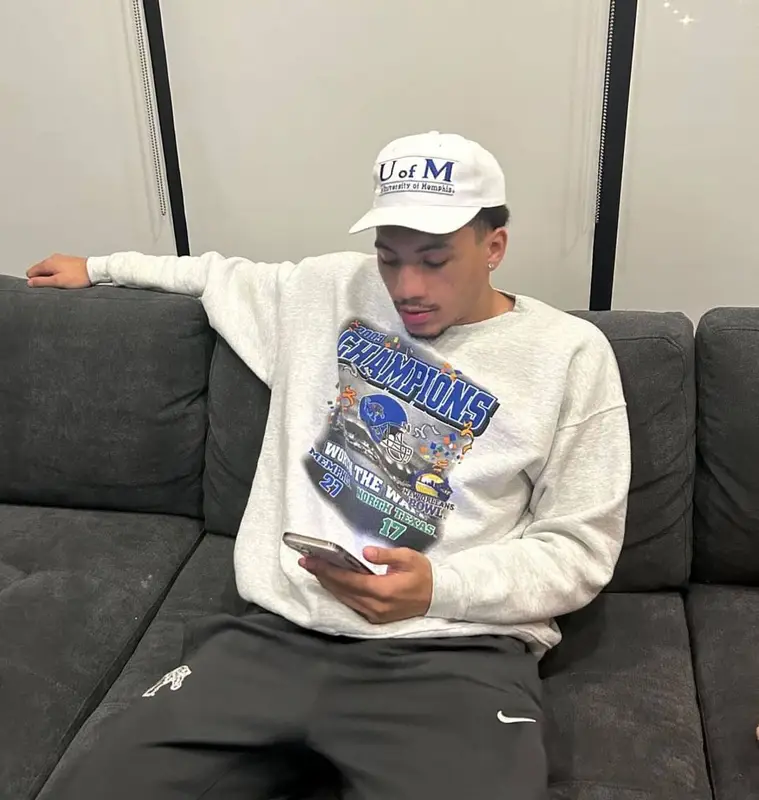 Jahvon Quinerly outfit in Boot Bros. Vintage, 2023