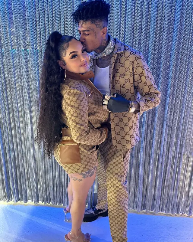 Blueface outfit in Gucci, 2023