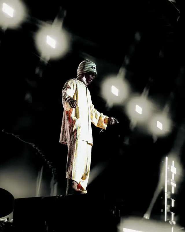 Lil Uzi Vert outfit in Chrome Hearts and 99%IS, 2023