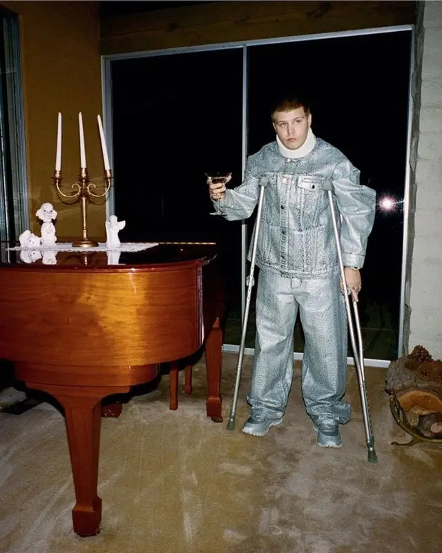 Yung Lean outfit in Marc Jacobs, 2023