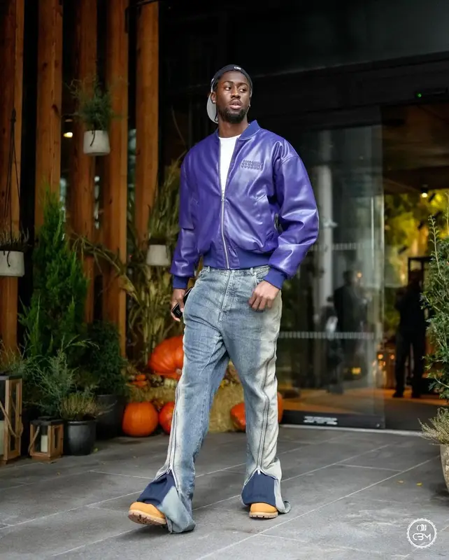 Caris Levert outfit in Maison Margiela, Rick Owens, and Timberland, 2023