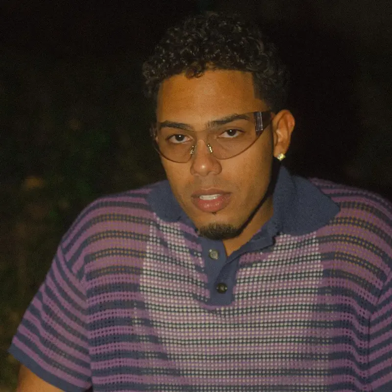 Myke Towers outfit in Bode, Jordan, and Balenciaga, 2023