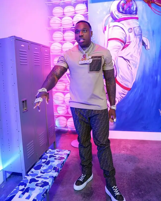 BandMan Kevo outfit in Fendi, 2023