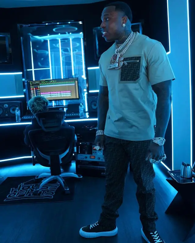 BandMan Kevo outfit in Fendi, 2023
