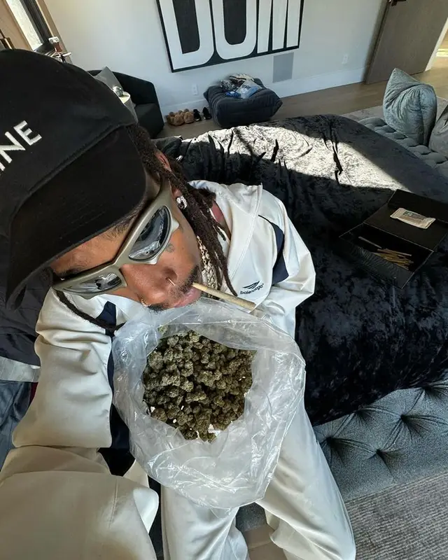 Wiz Khalifa outfit in Balenciaga and Celine, 2023