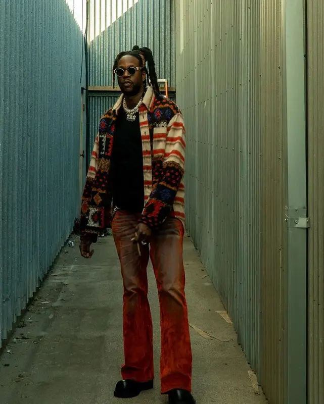 2 Chainz outfit in Cout De La Liberte, Balenciaga, and Matsuda, 2023