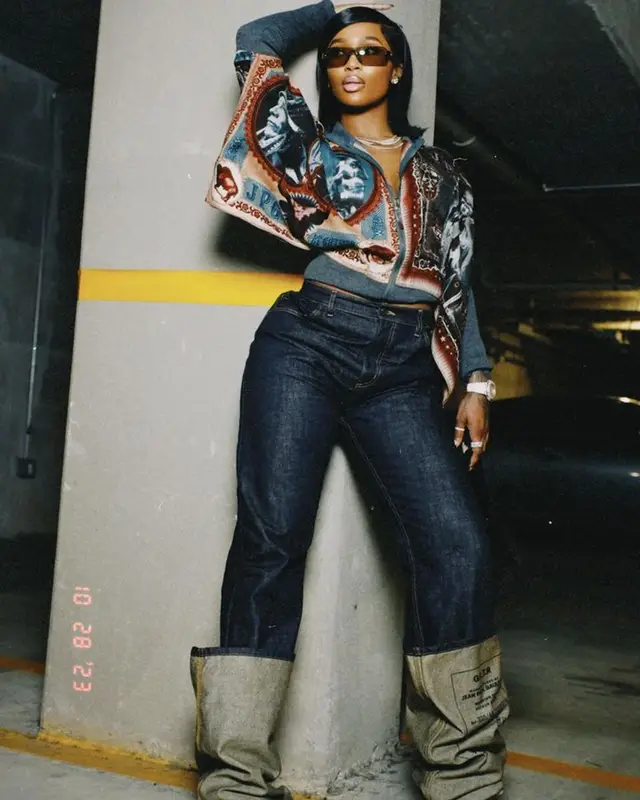 Dess Dior outfit in Jean Paul Gaultier, Fendi, and Dior, 2023