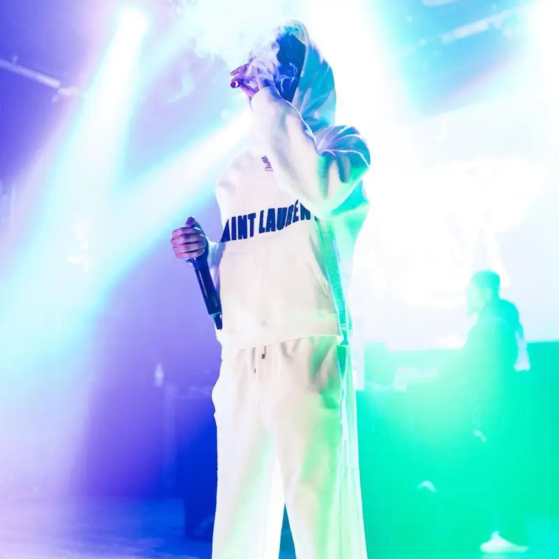 Lil Poppa outfit in Saint Laurent and Balenciaga, 2023