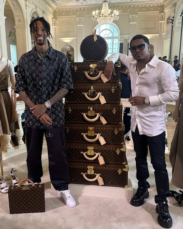 Sonny Digital outfit in Louis Vuitton and Nike, 2023