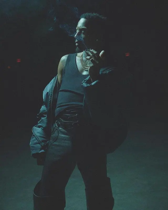 Playboi Carti outfit in Y/Project, Airei, and Balenciaga, 2023