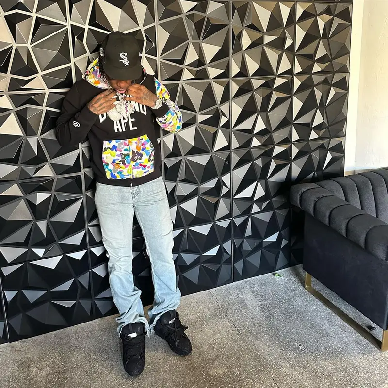 Sleepy Hallow outfit in Bape, Lanvin, and New Era, 2023