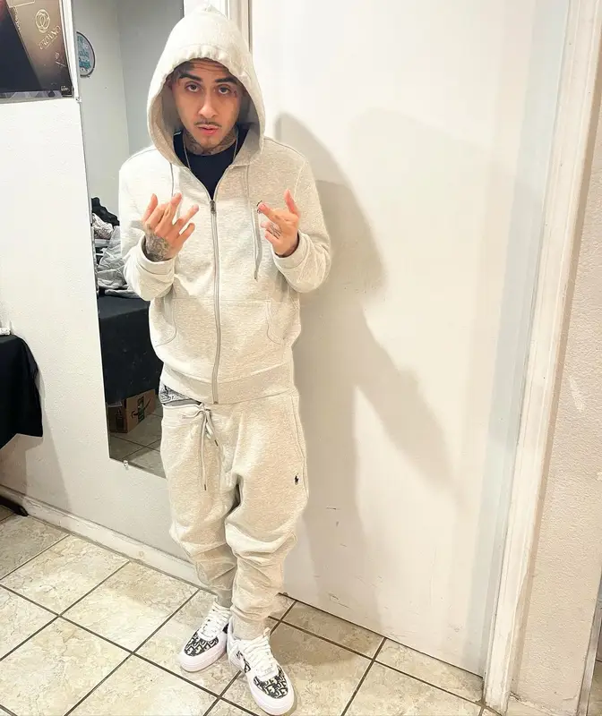 MoneySign Suede outfit in Polo Ralph Lauren and Custom, 2023