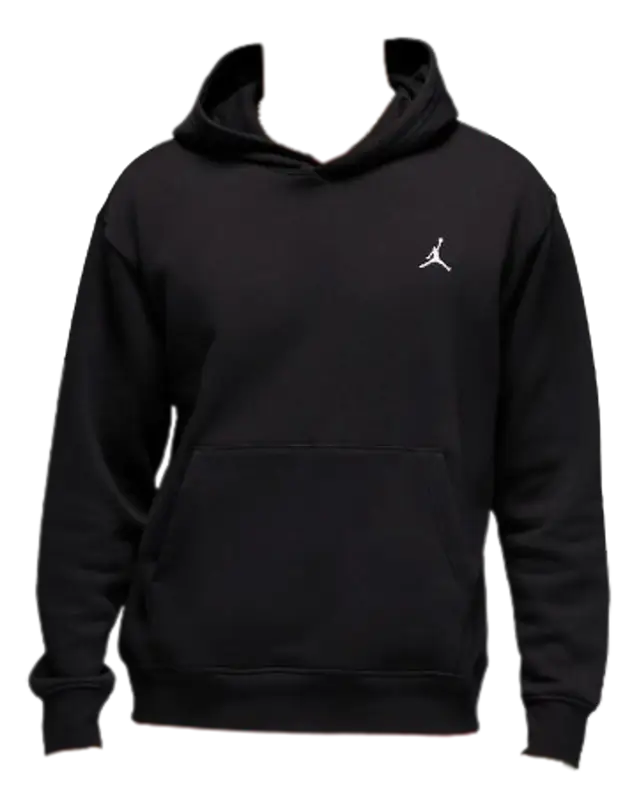 Jordan Black Essential Fleece Pullover Hoodie  $72