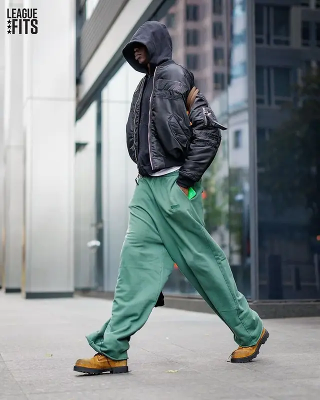 Bol Bol outfit in Vetements, Givenchy, and Louis Vuitton, 2023
