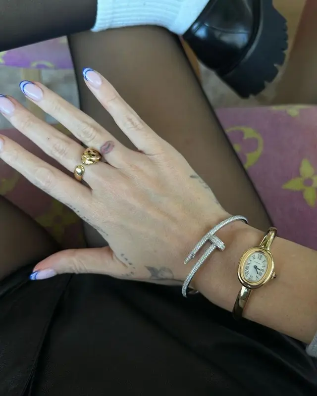 Chiara Ferragni outfit in Alessandra Rich, Gucci, and Chanel, 2023