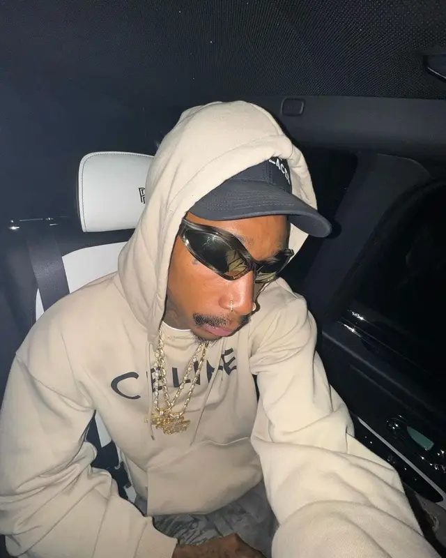 Wiz Khalifa outfit in Balenciaga and Celine, 2023