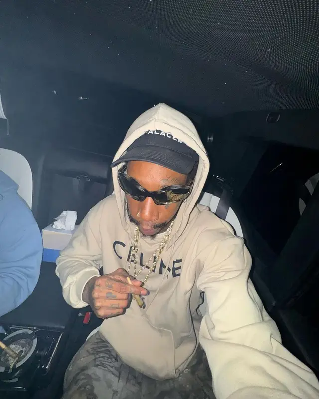 Wiz Khalifa outfit in Balenciaga and Celine, 2023
