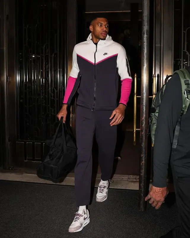 Giannis Antetokounmpo outfit in Nike, 2023