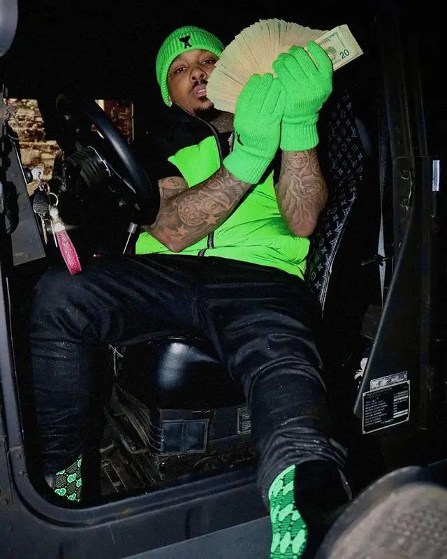 Doe Boy outfit in Monfrere, Gucci, and Ami, 2023