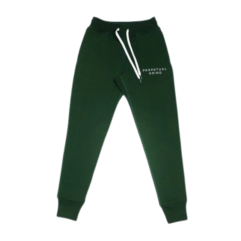 Perpetual Grind Green Logo Pants $160
