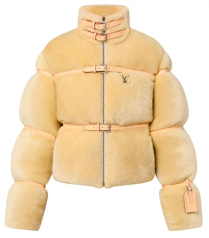 Louis Vuitton Shearling Down Jacket $11200