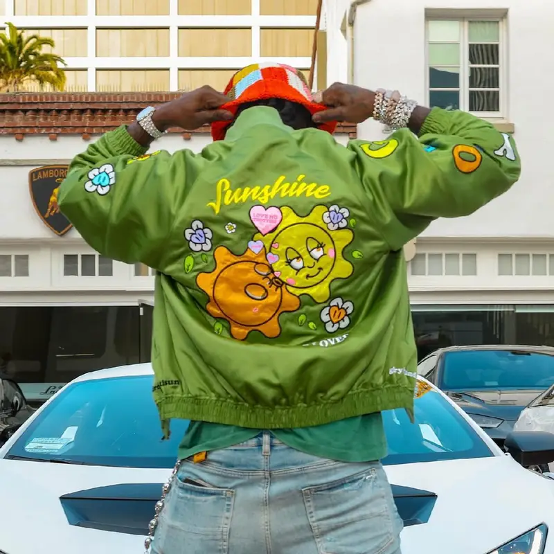 Chief Keef outfit in Gallery Dept., Marni, and No Vacancy Inn, 2023