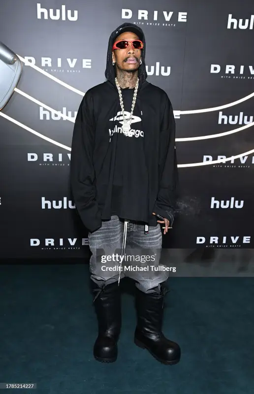 Wiz Khalifa outfit in Balenciaga, 2023