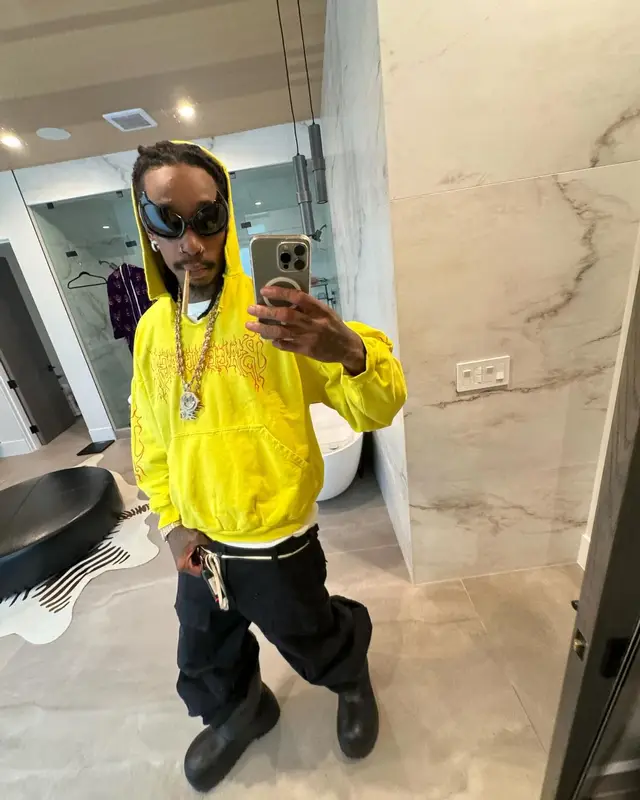 Wiz Khalifa outfit in Balenciaga, 2023