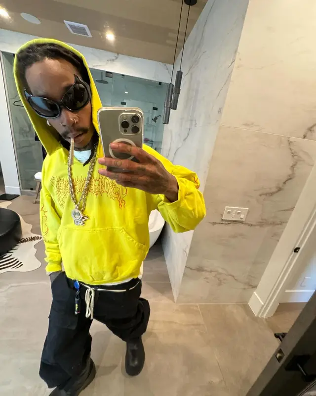 Wiz Khalifa outfit in Balenciaga, 2023