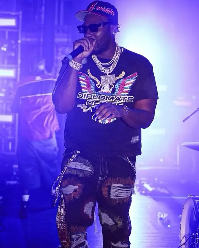 Peezy outfit in Who Decides War and Nike, 2023