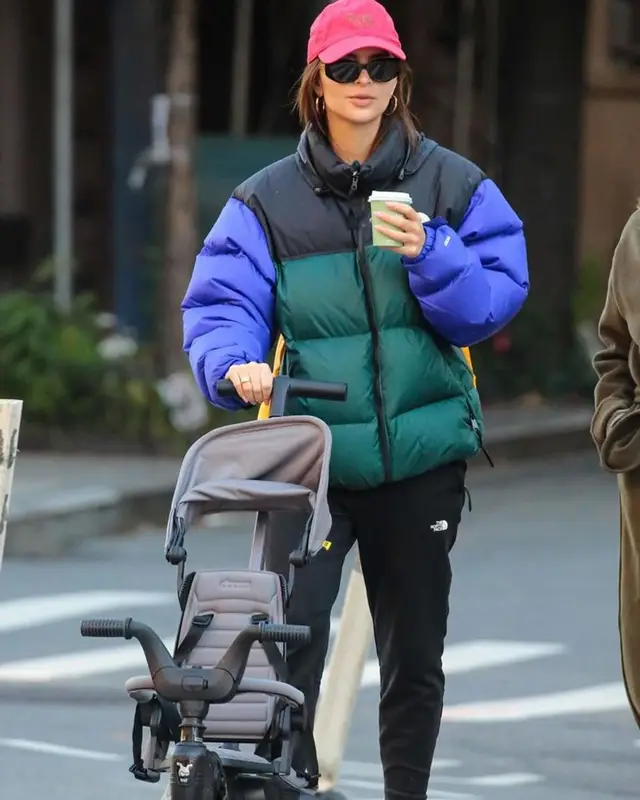 Emily Ratajkowski outfit in Versace, Inamorata, and Fendi, 2023