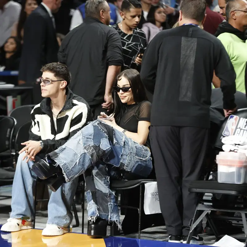 Danna Paola outfit in Alexander Wang, Versace, and Celine, 2023