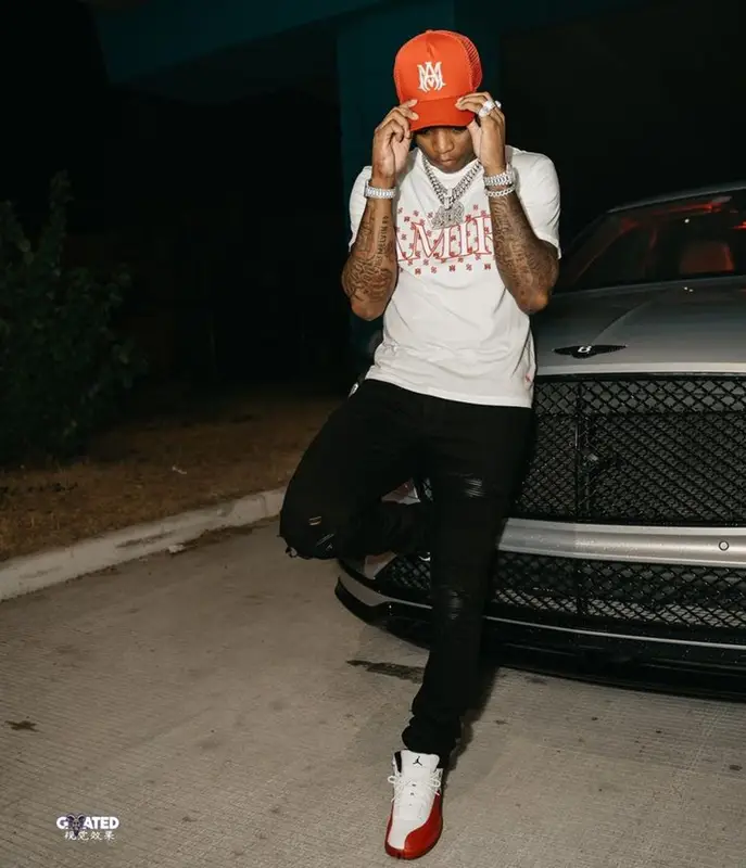 Yungeen Ace outfit in Jordan and Amiri, 2023
