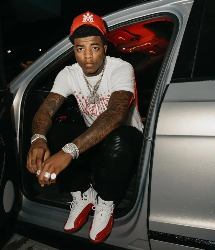 Yungeen Ace outfit in Jordan and Amiri, 2023