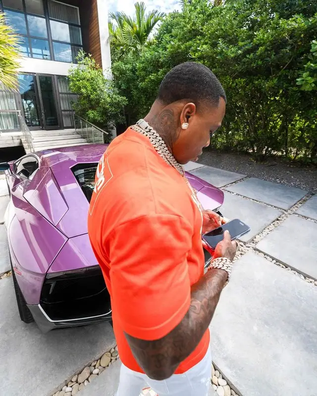 BandMan Kevo outfit in Louis Vuitton and Amiri, 2023