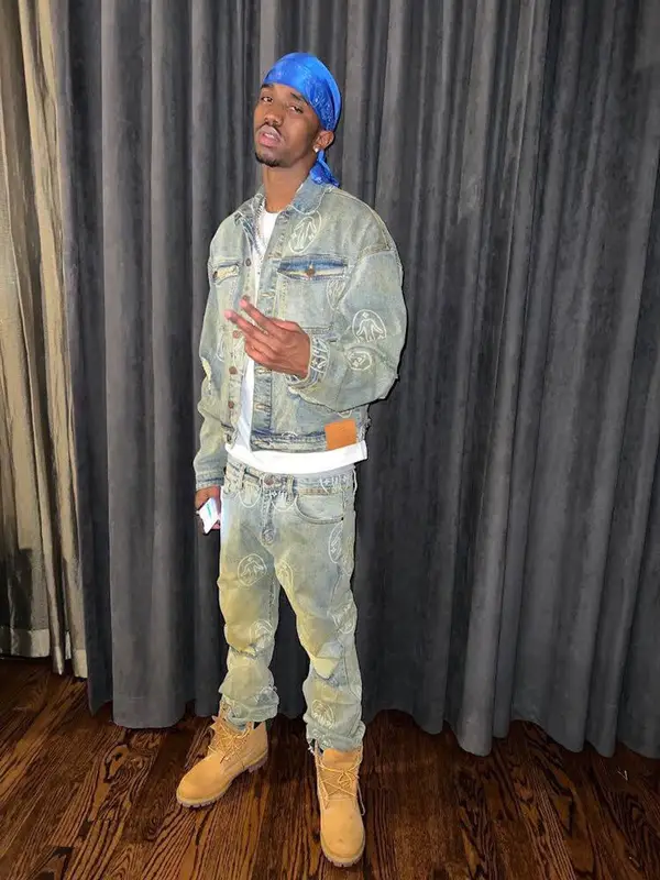 King Combs outfit in Untitled Artworks, 2023