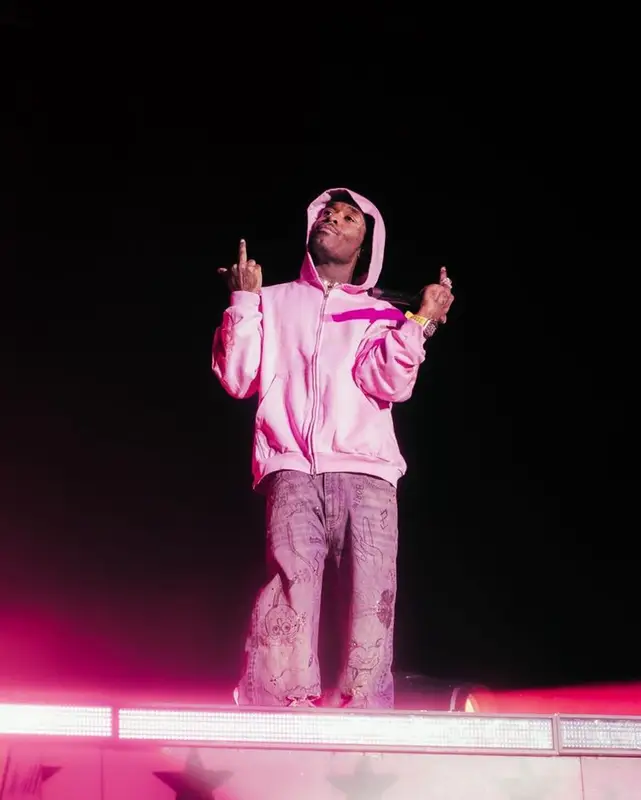 Lil Uzi Vert outfit in Balenciaga and Rick Owens, 2023