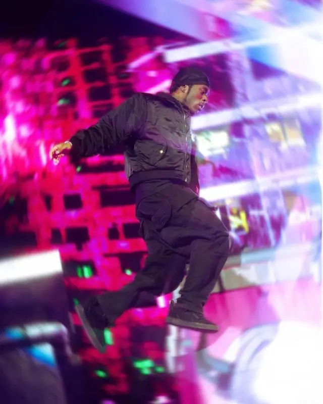 Lil Uzi Vert outfit in Balenciaga, Rick Owens, and Louis Vuitton, 2023
