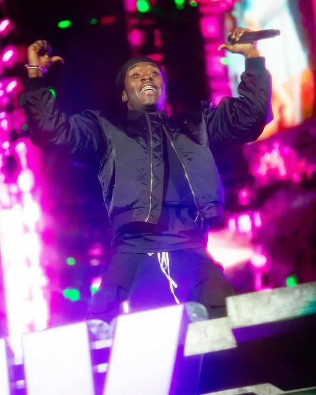 Lil Uzi Vert outfit in Balenciaga, Rick Owens, and Louis Vuitton, 2023