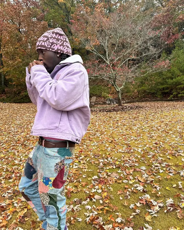 Kai Cenat outfit in Acne Studios, Balenciaga, and Supreme, 2023